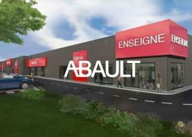 LOCAL COMMERCIAL A LOUER TOUT NEUF AU NORD OUEST DE TOULOUSE, FACE A LA NATIONALE LIVRE BRUTLOCAL DE 902 M² ENVIRON