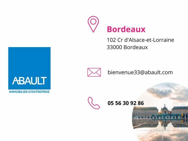 BAIL A CEDER DE 100M² ENVIRON BORDEAUX PROCHE SAINTE CATHERINE 